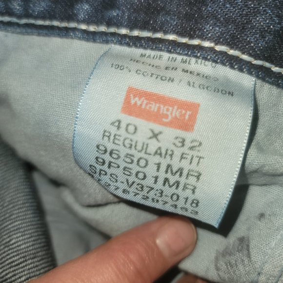 Jeans, Wrangle Authentic 40 Waist Blue Jeans-New-$30 obo - Picture 5 of 5